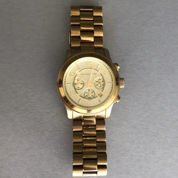 Michael Kors Gold Watch Men’s - Picture 1 of 2